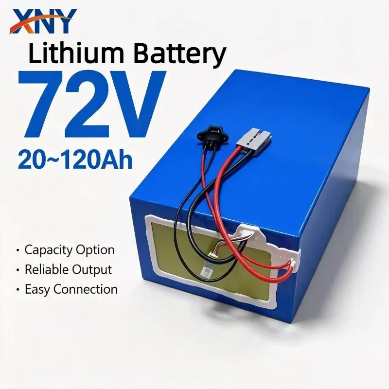 72V 40Ah Lifepo4 Battery Pack - XNY 72V Hochleistungs-Lithium-Batteriepack 40Ah-100Ah mit Bluetooth-BMS