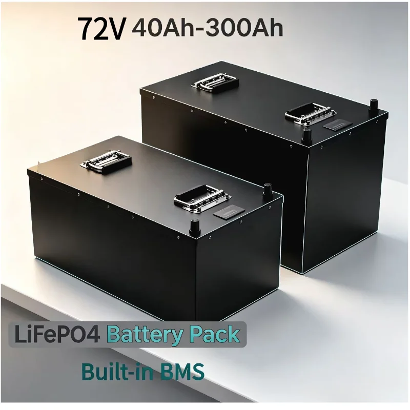 72V 40Ah Lifepo4 Battery Pack - 72V Lithium-Eisenphosphat-Batteriepack, verschiedene Kapazitäten von 40Ah