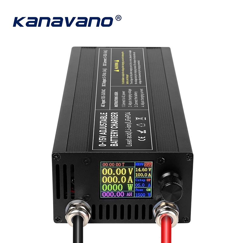 60A100A CC CV Einstellbares Ba – 84V 20A Smart Charger Bewertung und Preis