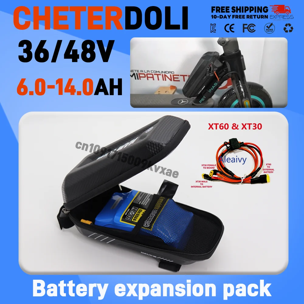 36/48V Batterie 4,4Ah 6,8Ah 48 – 60V 50Ah Electric Scooter Battery Bewertung und Preis