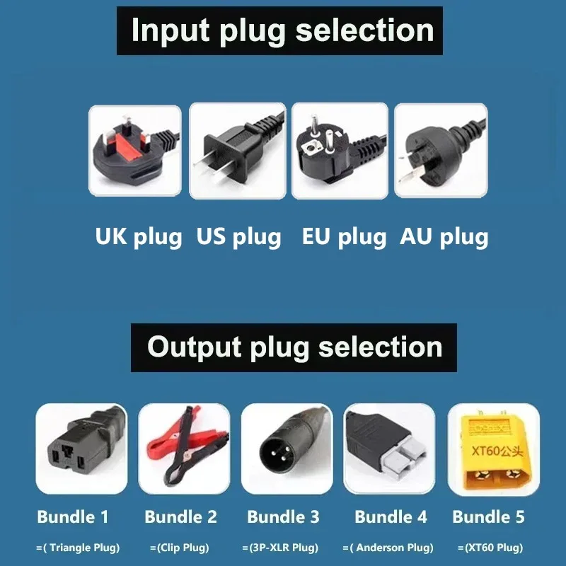 60V 5A 8A 10A 12A 15A 20A Inte – 84V 20A Smart Charger Bewertung und Preis